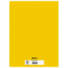 CAHIER PP JAUNE 24X32 96P SEYES 70G PIQURE